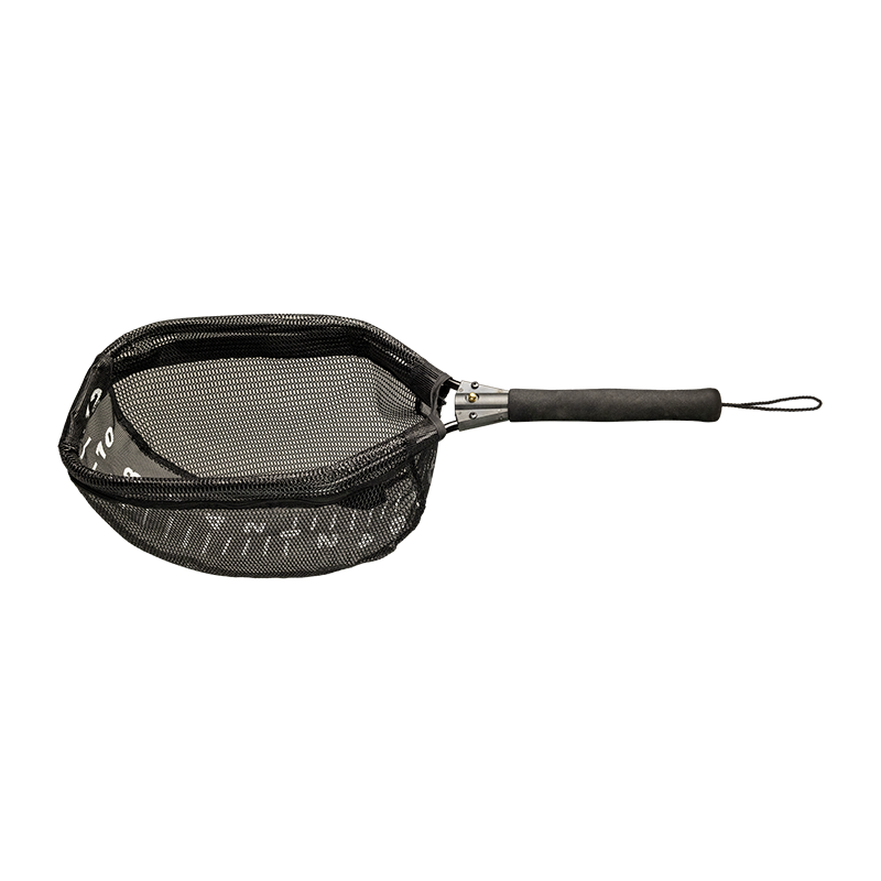 Medium Rubber measure net side view